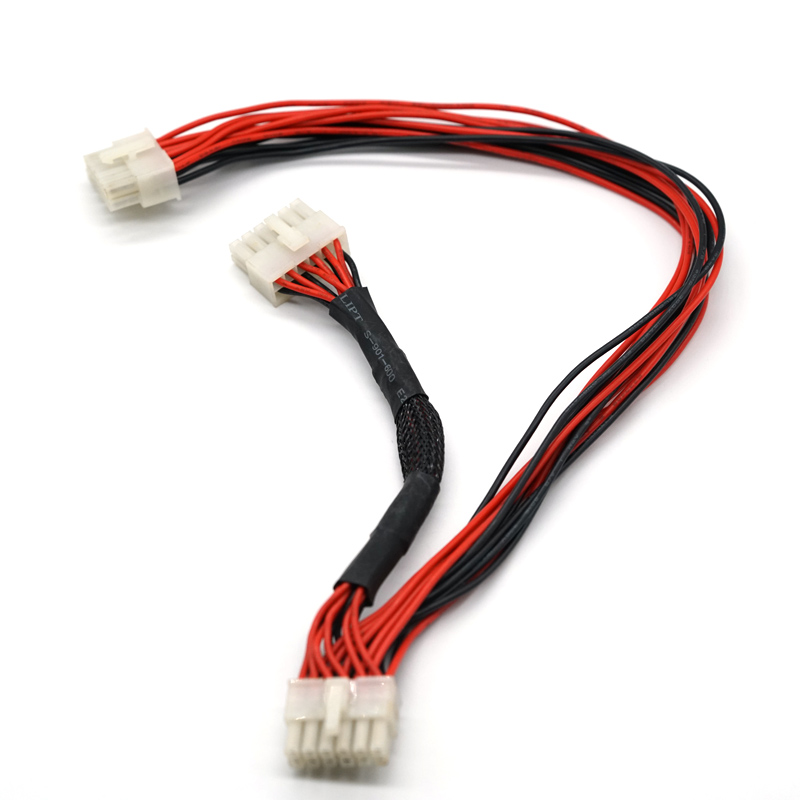 Molex 5557 Terminal Wire 4.2mm Double Row Molex Wire Harness Untuk Bekalan Kuasa Enjin Komputer